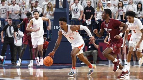 Duquesne uses late surge to pull away from Rider in opener taken in Altoona, Pa. (Duquesne)